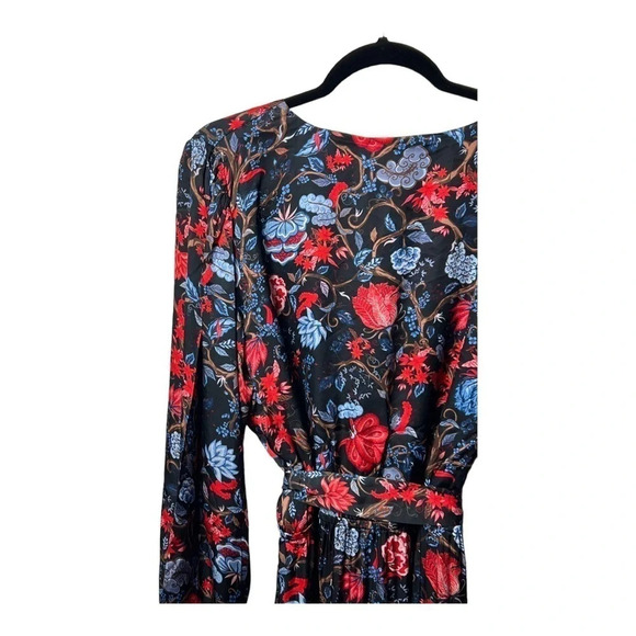 1241. CHLOE KRISTYN FALLON KNEE LENGTH DRESS SIZE 1X WITH TIE AROUND WAIST MINI - Picture 10 of 11